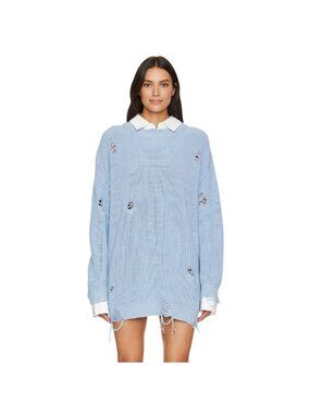 SER.O.YA Blue Chloe Sweater Dress NWT - Size XS